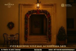 Activități de Crăciun cu parfum interbelic: o călătorie elegantă în Crăciunul anilor ’30 la Eko Group Vila